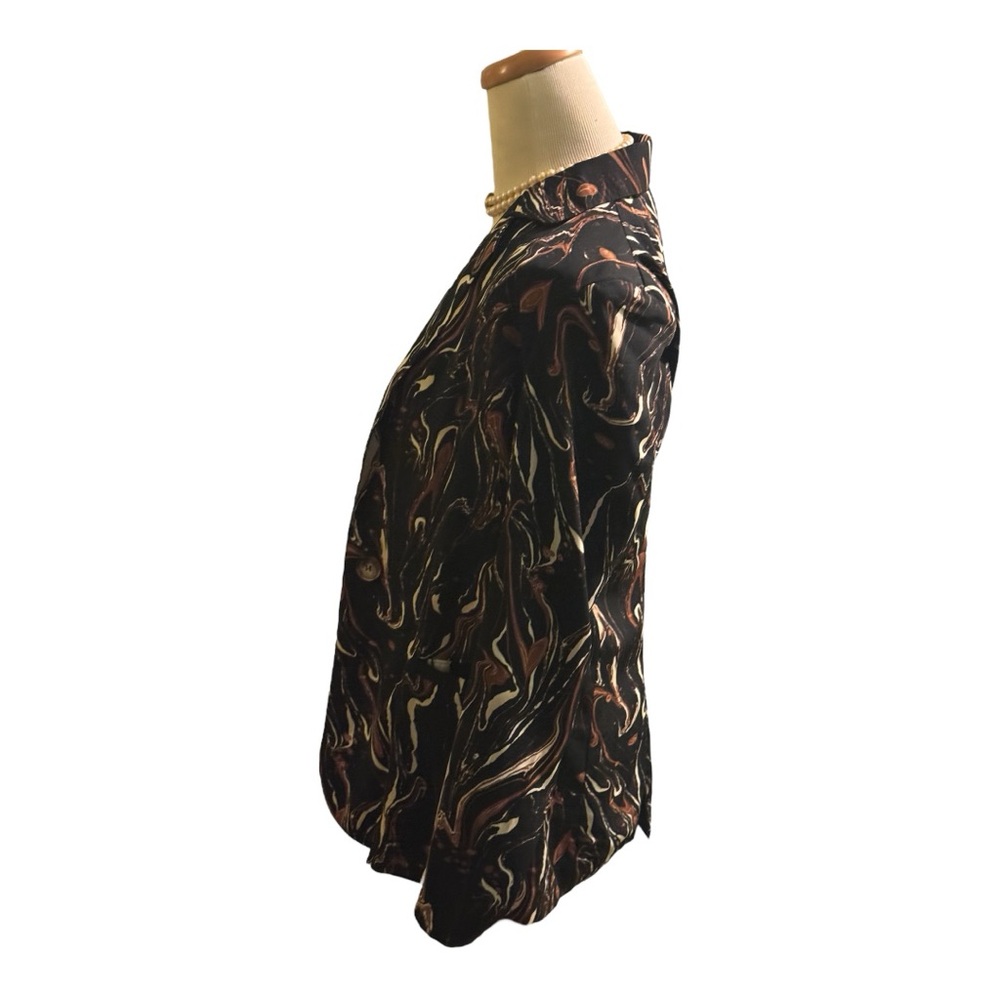 One N More New With Tags black, brown, cream size Small Blazer - Picture 8 of 17